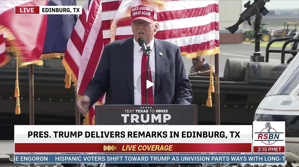 FULL SPEECH: Trump Delivered Remarks in Edinburg, TX (Nov. 19)