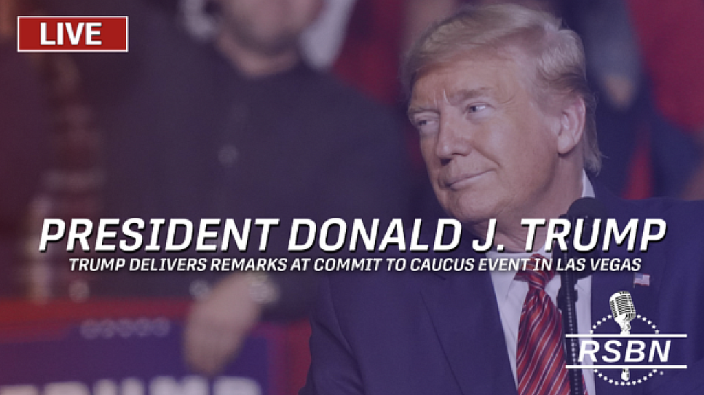 FULL SPEECH: President Trump Commit to Caucus Event in Las Vegas (Oct. 28)