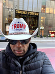 Sport a timeless classic Cowboy Hat with "TRUMP WON" design. Custom cut leather adornment surrounds the hat in true cowboy fashion. Order a Trump Won Cowboy Hat today for yourself or as a special gift for a loved one. #TrumpWon