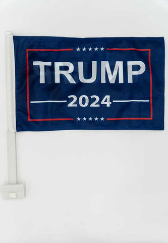 Trump 2024 Vehicle Window Flag