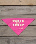 Women for Trump Signature handkerchiefs are adorned with President Donald J. Trump's official signature.