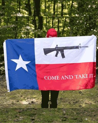 Texas Come and Take It Flag