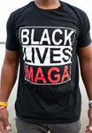 If you're going to wear a BLM shirt, wear it the Right way, make a statement with our Black Lives MAGA -Make American Great Again- T-Shirt. Available in Black.  Size M-XXXXL.